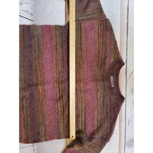 natural reflections sweater Size L Cranberry Fall Colors - Picture 5 of 9